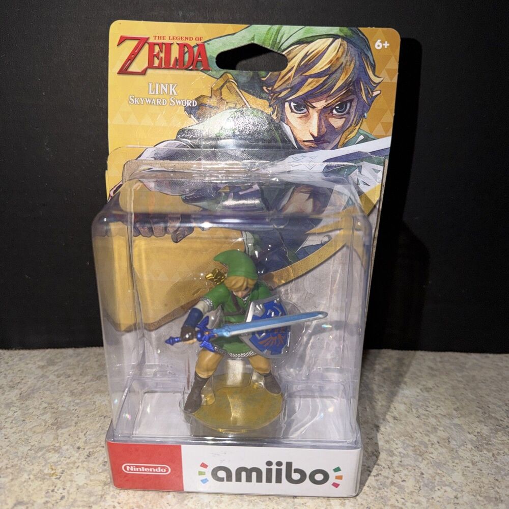 Amiibo - Open Box  Link Figure (Legend of Zelda Skyward Sword) New